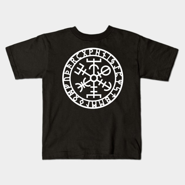 Viking protection rune Kids T-Shirt by AshotTshirt